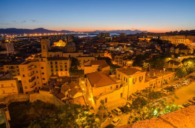 eski şehir, cagliari (Sardunya Adası, İtalya'nın başkenti)
