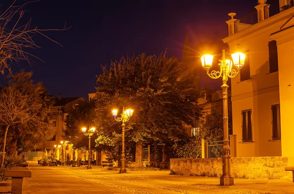 Algheron vanhakaupunki, Sardinian saari, Italia — kuvapankkivalokuva