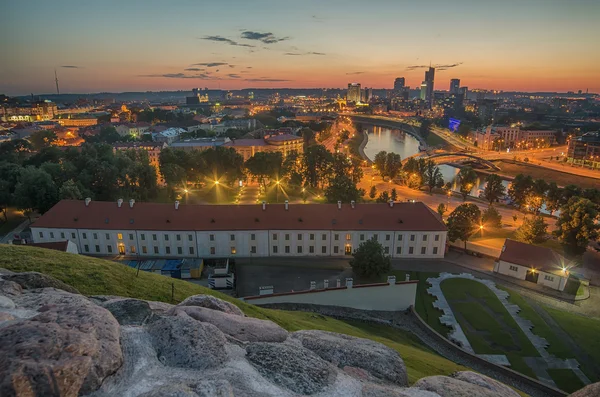 Vue aérienne de Vilnius, Lituanie — Photo