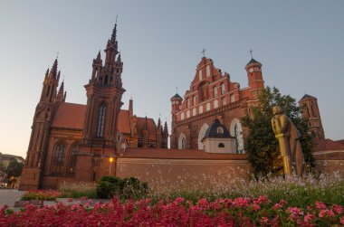 St, Ayşe'nin ve bernadine'nın kiliseler, vilnius, Litvanya