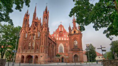 St, Ayşe'nin ve bernadine'nın kiliseler, vilnius, Litvanya