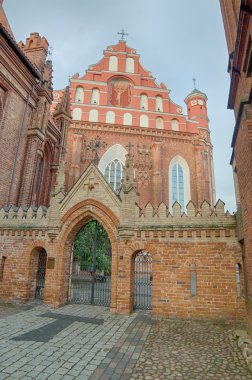 St, Ayşe'nin ve bernadine'nın kiliseler, vilnius, Litvanya