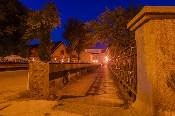 Узупис и Вилнеле в Вильнюсе, Литва — стоковое фото
