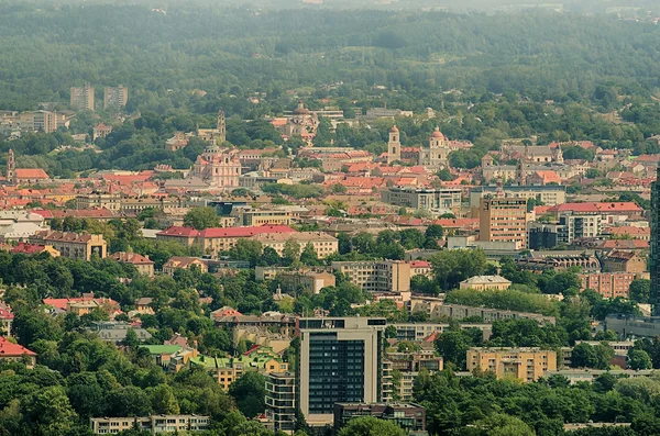 Vista aérea de Vilna, Lituania —  Fotos de Stock