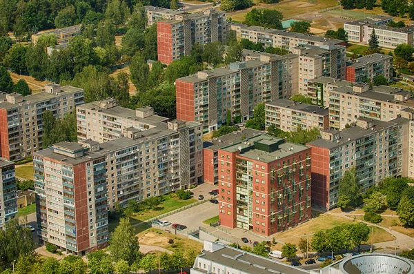 Prefabrik evler karoliniskes, vilnius, Litvanya