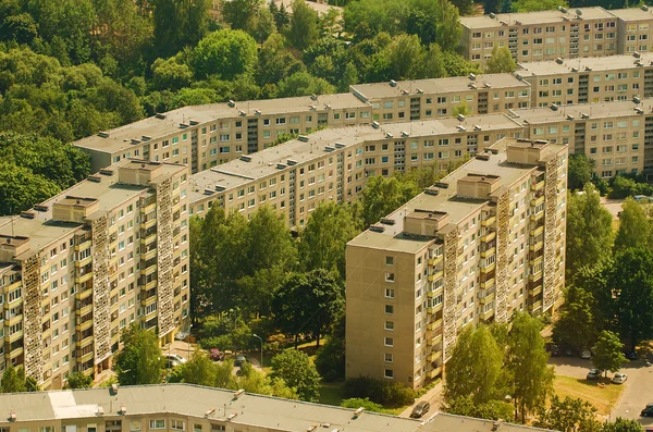 Prefabrik evler lazdynai, vilnius, Litvanya