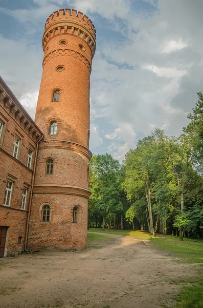 Castillo en Raudone, Lituania — Foto de Stock