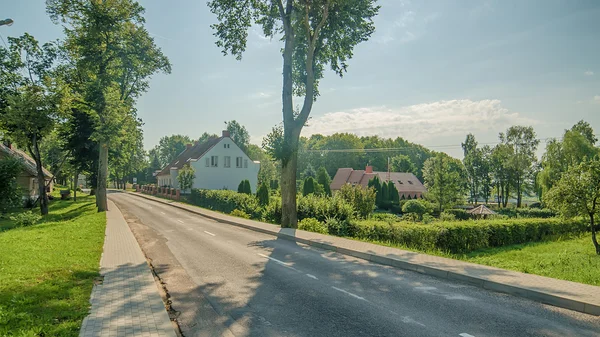 Smalininkai (Litauen). ehemalige deutsche Stadt schmalleningken — Stockfoto