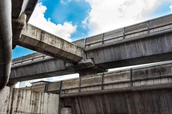 Skytrain Railway with blue sky — Stock Photo, Image