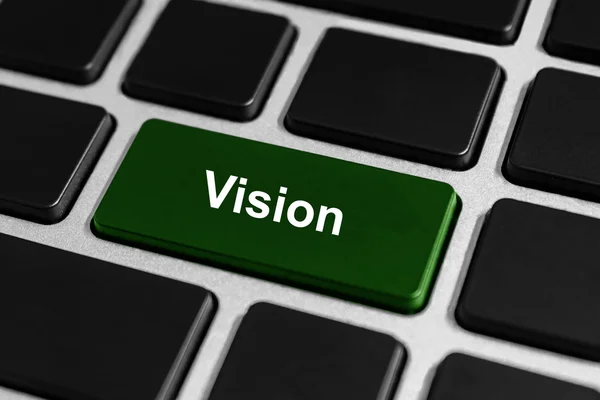 Vision button on keyboard — Stock Photo, Image