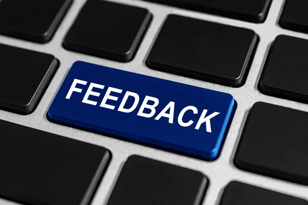 Feedback button on keyboard — Stock Photo, Image