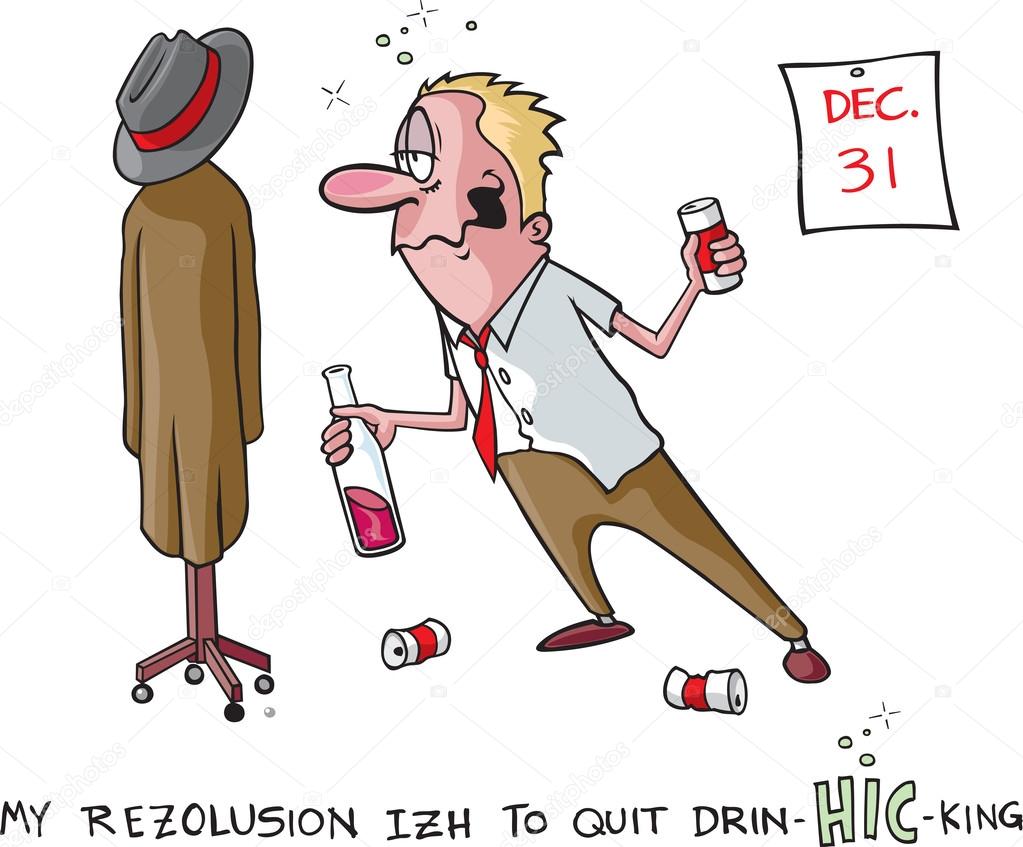 Stop drinking resolution