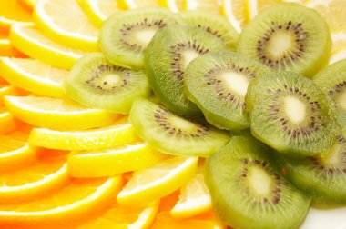 dilimlenmiş meyve arka plan