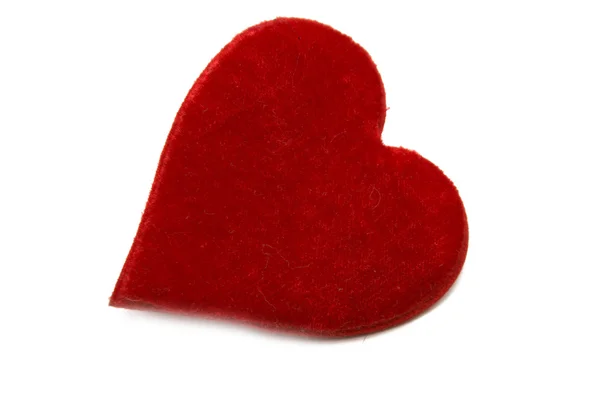 Cuore rosso — Foto Stock