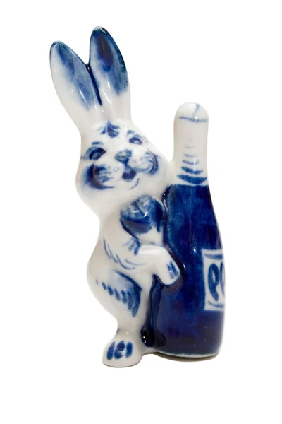 Rabbit decorative sculpture — Stock Photo, Image