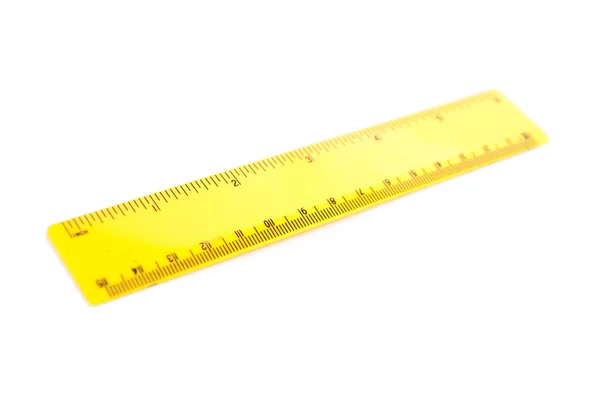 Yellow ruler — Stock Photo, Image