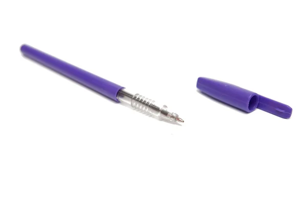Фиолетовые карандаши — стоковое фото