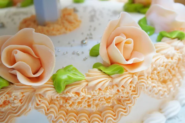 Wedding cake background — Stock Photo, Image