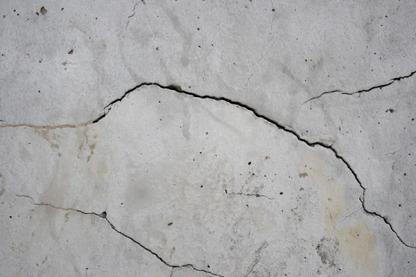 Cracks on the grey wall — Stock Photo, Image
