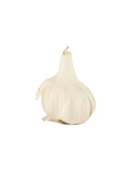 Raw garlic isolated on a white background — Stock Photo, Image