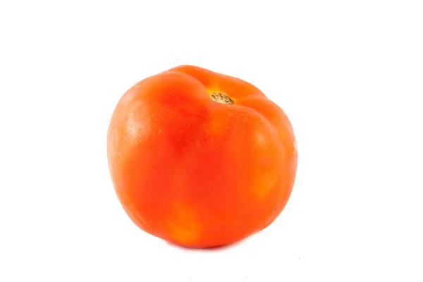 Tomato on white. with clipping path — Stock Photo, Image