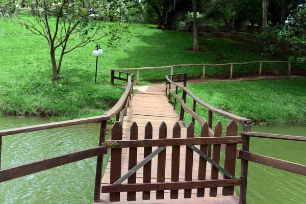 Botanischer Garten Park Urbaner Garten Mit Seen Wäldern Waldpflanzen Grünem — Stockfoto