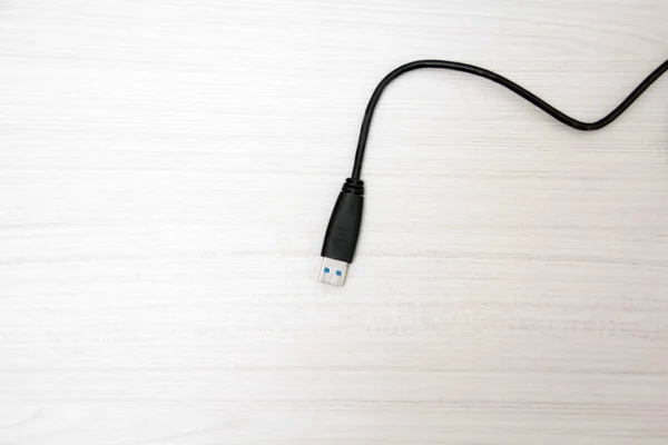 Usb Кабель Информатика Передачи Данных Энергия Интернет — стоковое фото