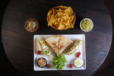 Tex-meksika yemeği, guacamole taco nacho jalapeno burrito