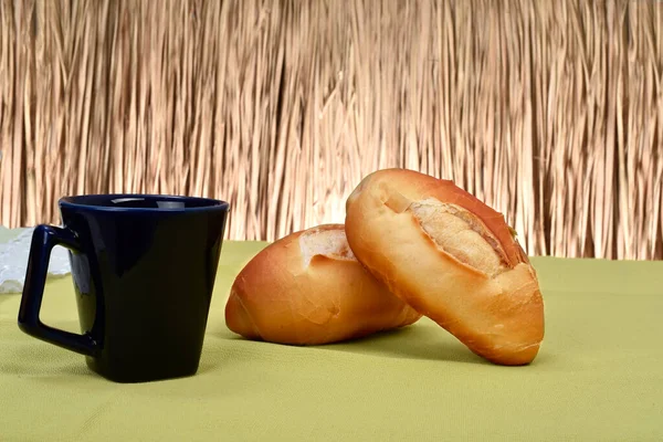 Wheat Bread Tasty Breakfast Traditional Tasty Food — Stock Photo, Image