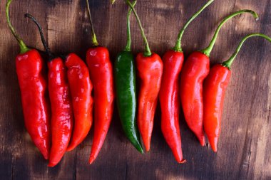 red pepper pickles spicy natural food, natural plant condiment and spicy seasoning for food