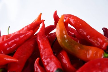 red pepper pickles spicy natural food, natural plant condiment and spicy seasoning for food