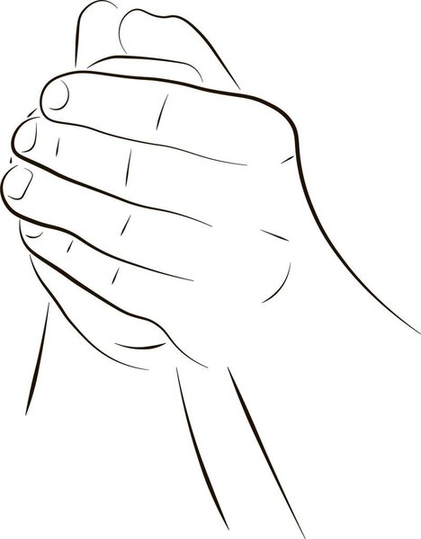 hands of human are pray and worship, Soul of prayer man, Spirituality with believe and religion