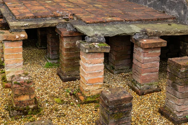Ruinen Des Römischen Badehauses Wigan England — Stockfoto