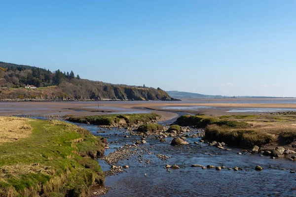 Sandyhills Strand Aan Schotse Kust Een Prachtige Lenteochtend Sandyhills Beach — Stockfoto