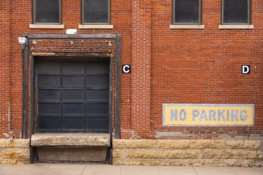 Midwest City 'deki eski yükleme iskelesi.