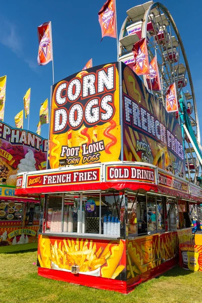 Generic Carnival Food Vender Fair Small Town — Stockfoto