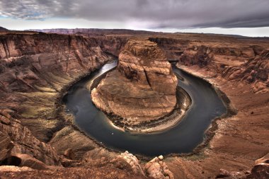 Horshoe Bend in Page Arizona US clipart