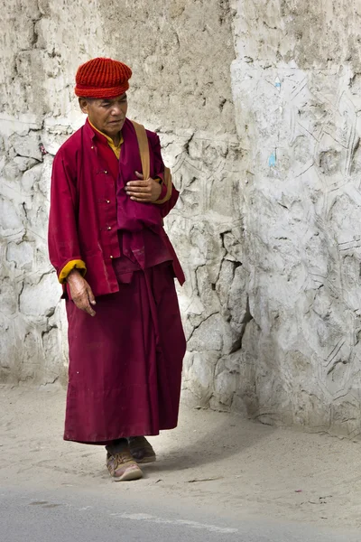 Monnik in Ladakh — Stockfoto