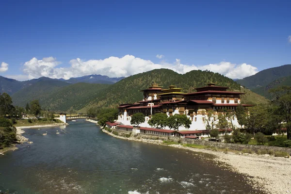 Monasterio de Punakha — Foto de Stock