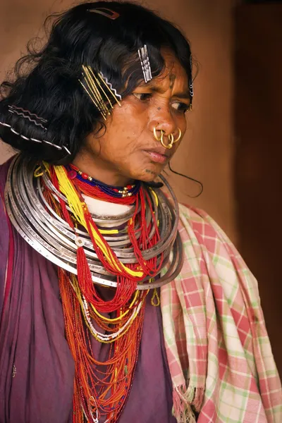 인도 부족 여자 — 스톡 사진