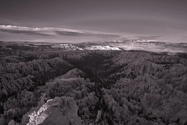 Bryce canyon panoramatický pohled — Stock fotografie