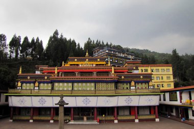 rumtek gompa içinde: sikkim, India
