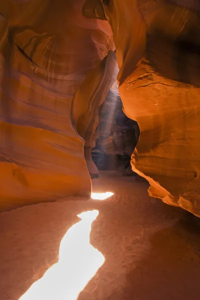 Desfiladeiro de antílope superior em Page, Arizona, EUA — Fotografia de Stock