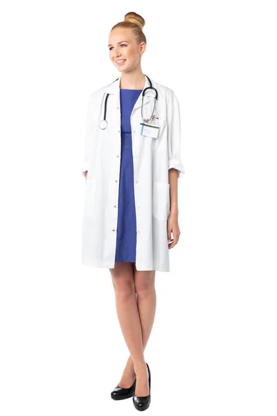 Smiling elegant woman doctor — Stock Photo, Image