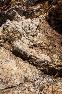 Doğal taş, taş dokusu, büyük kahverengi taşlar.