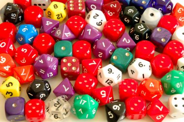 kleurrijke spel kubussen