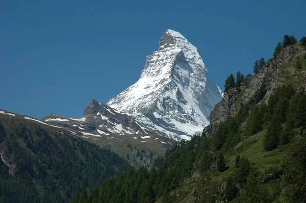 Pico de matterhorn — Fotografia de Stock