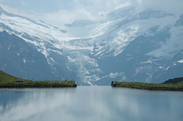 Озеро Альп — стоковое фото