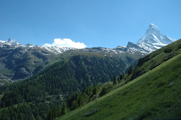 Szczyt Matterhorn — Zdjęcie stockowe