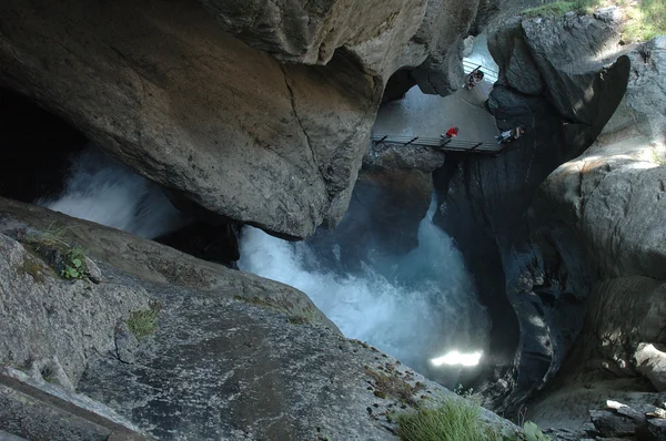 Cascada de Trummelbach — Foto de Stock